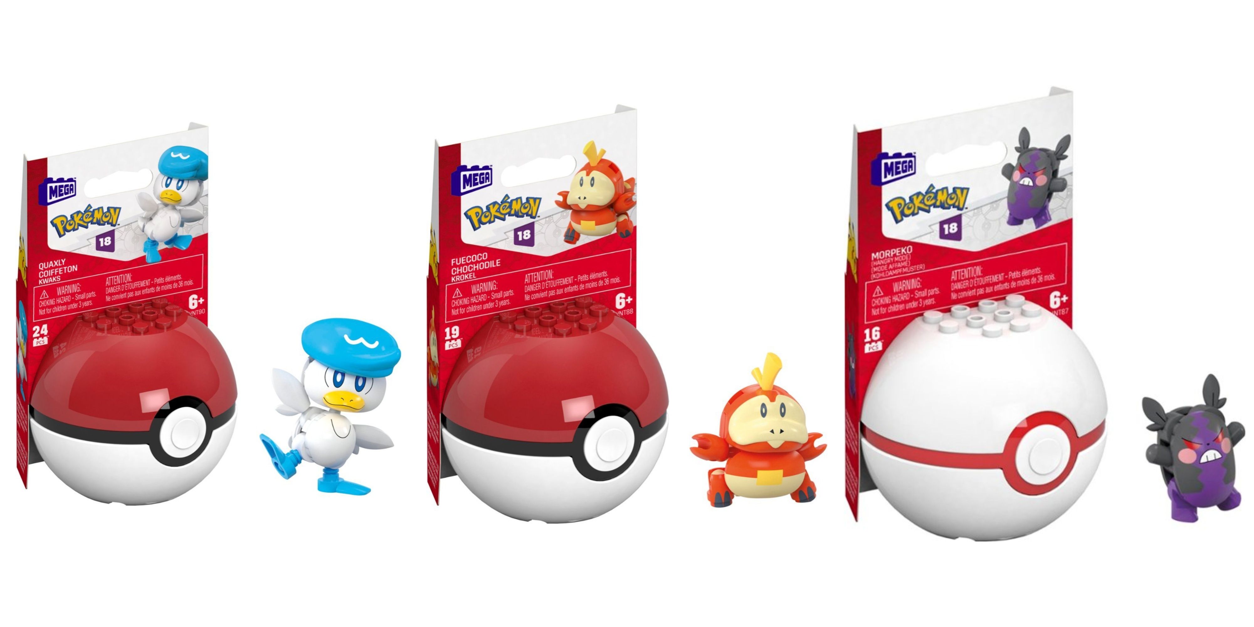 quaxley fuecoco and minikyu poke ball mega sets