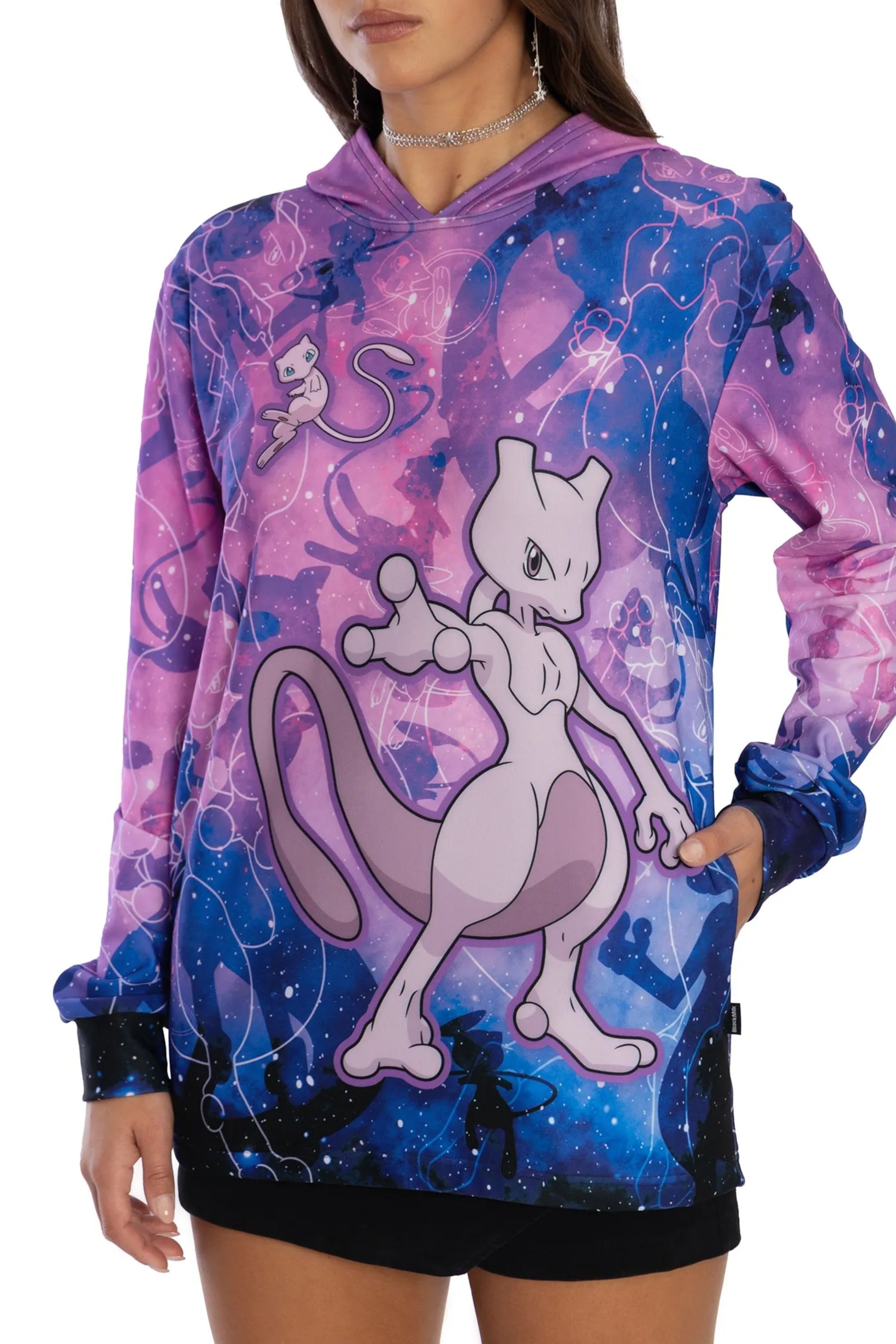 BlackMilk Mew And Mewtwo Hoodie