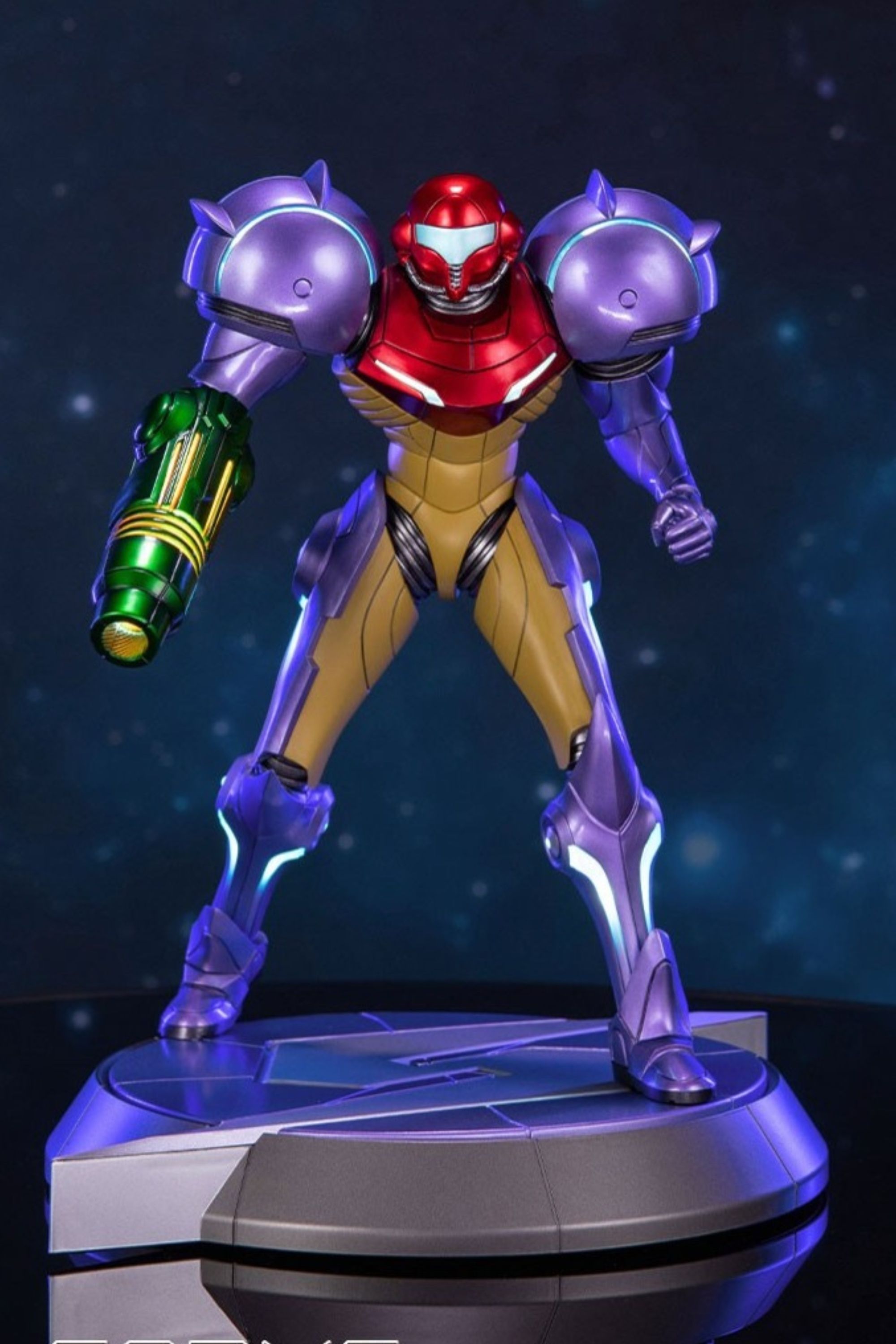 Metroid Prime Samus Gravity Suit Statue
