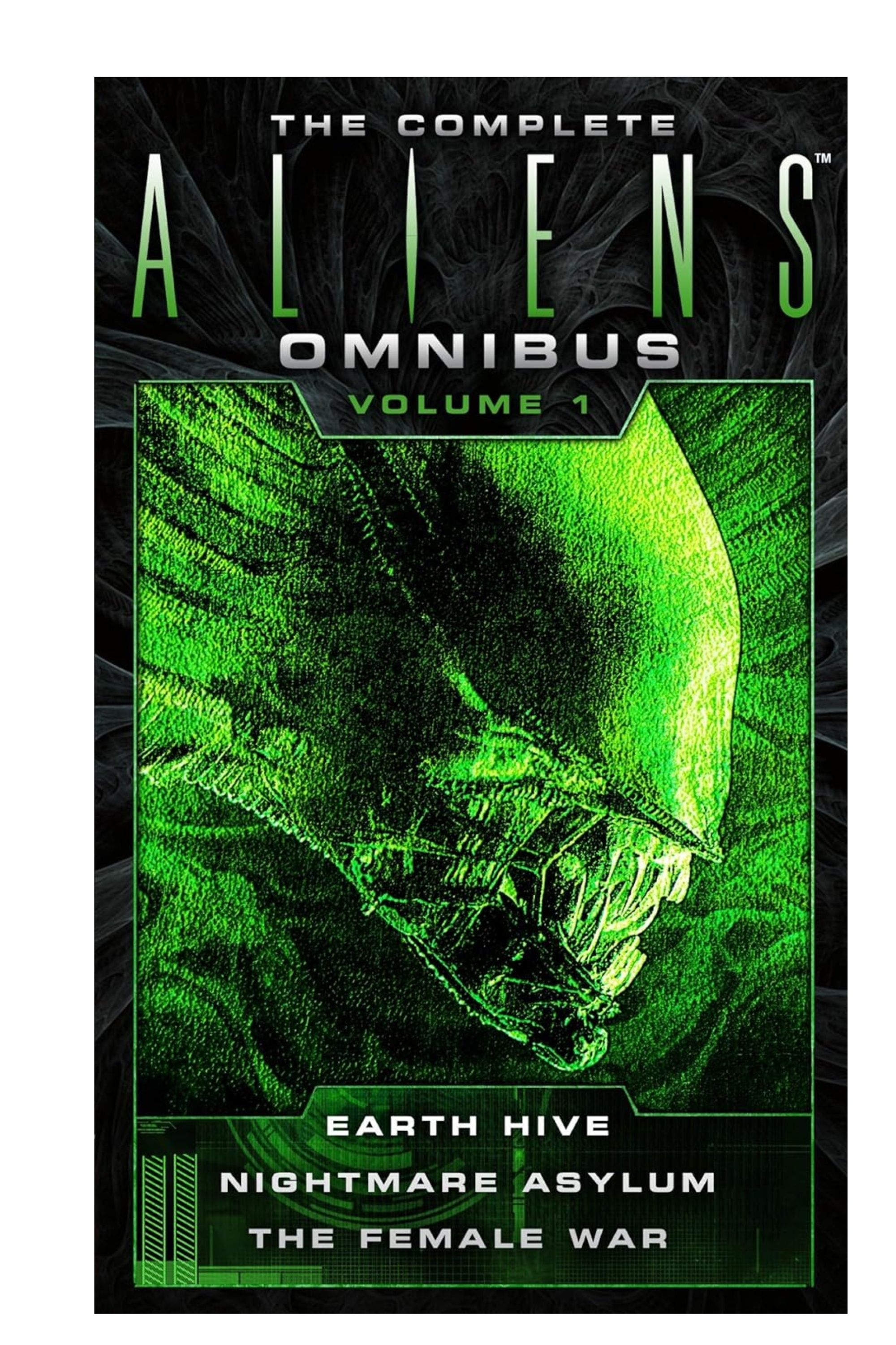 The cover of the Complete Aliens: Omnibus Volume 1 novel.