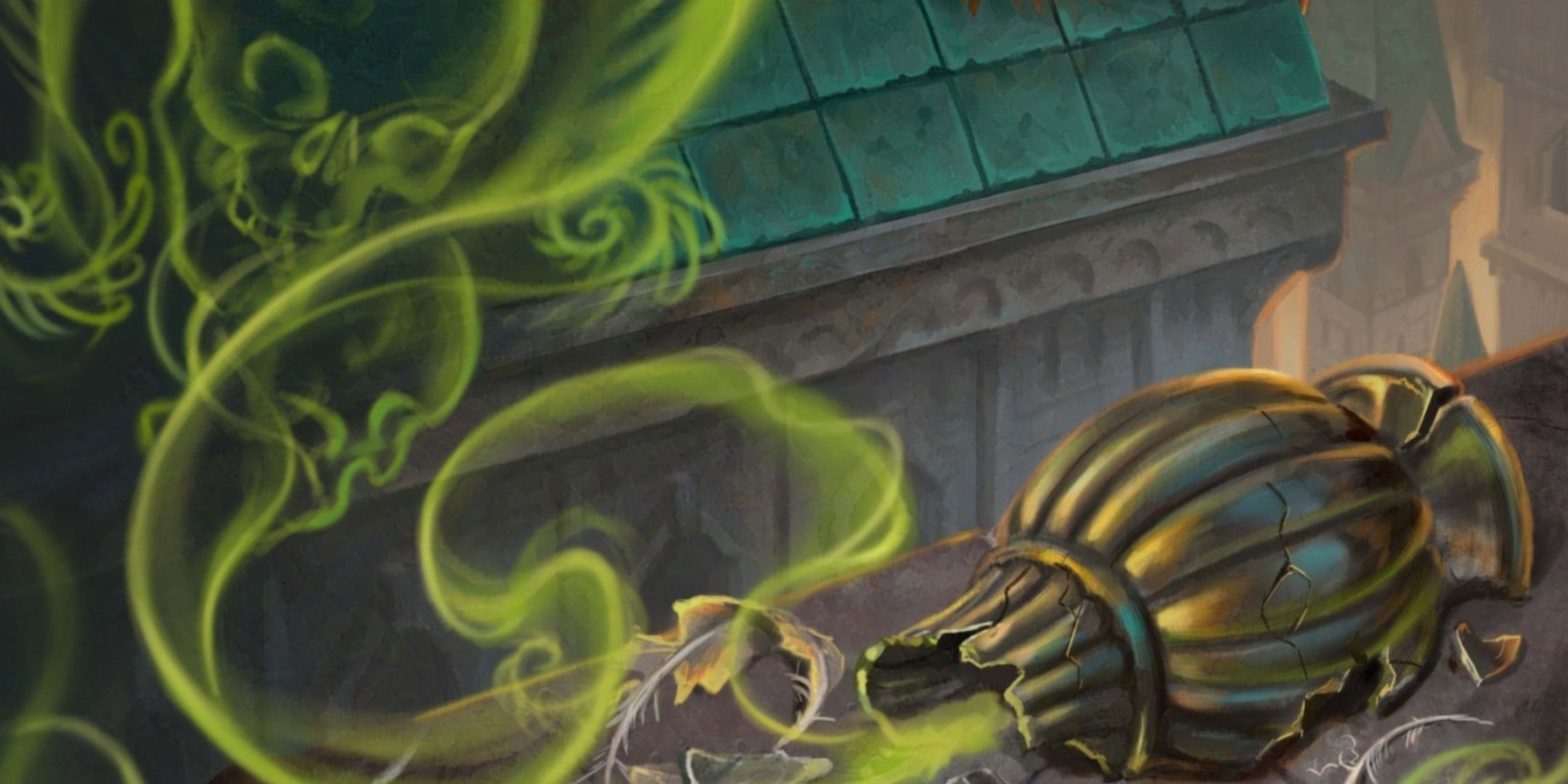 The Pick Your Poison card art by Julia Metzger.
