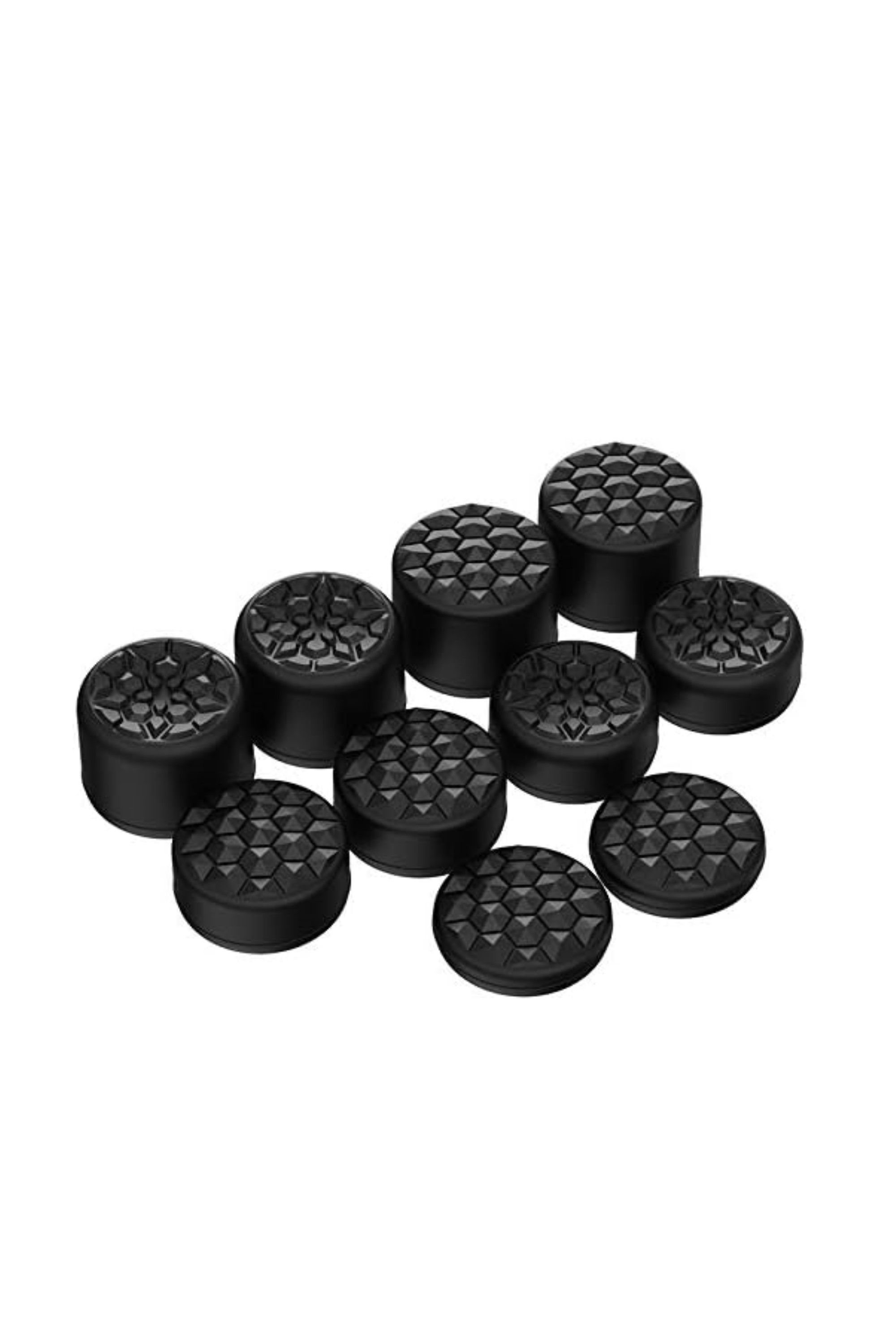 PlayVital Black Ergonomic Thumb Grips