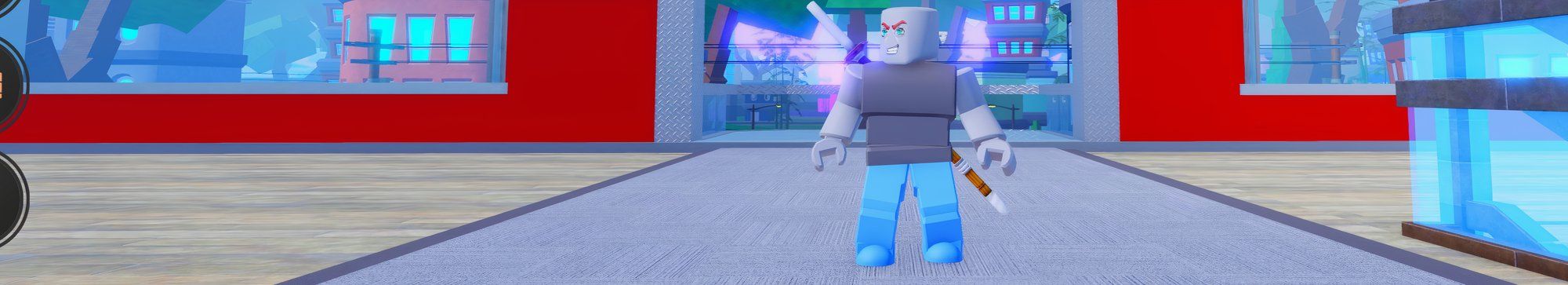 a player in Anime Simulator on Roblox
