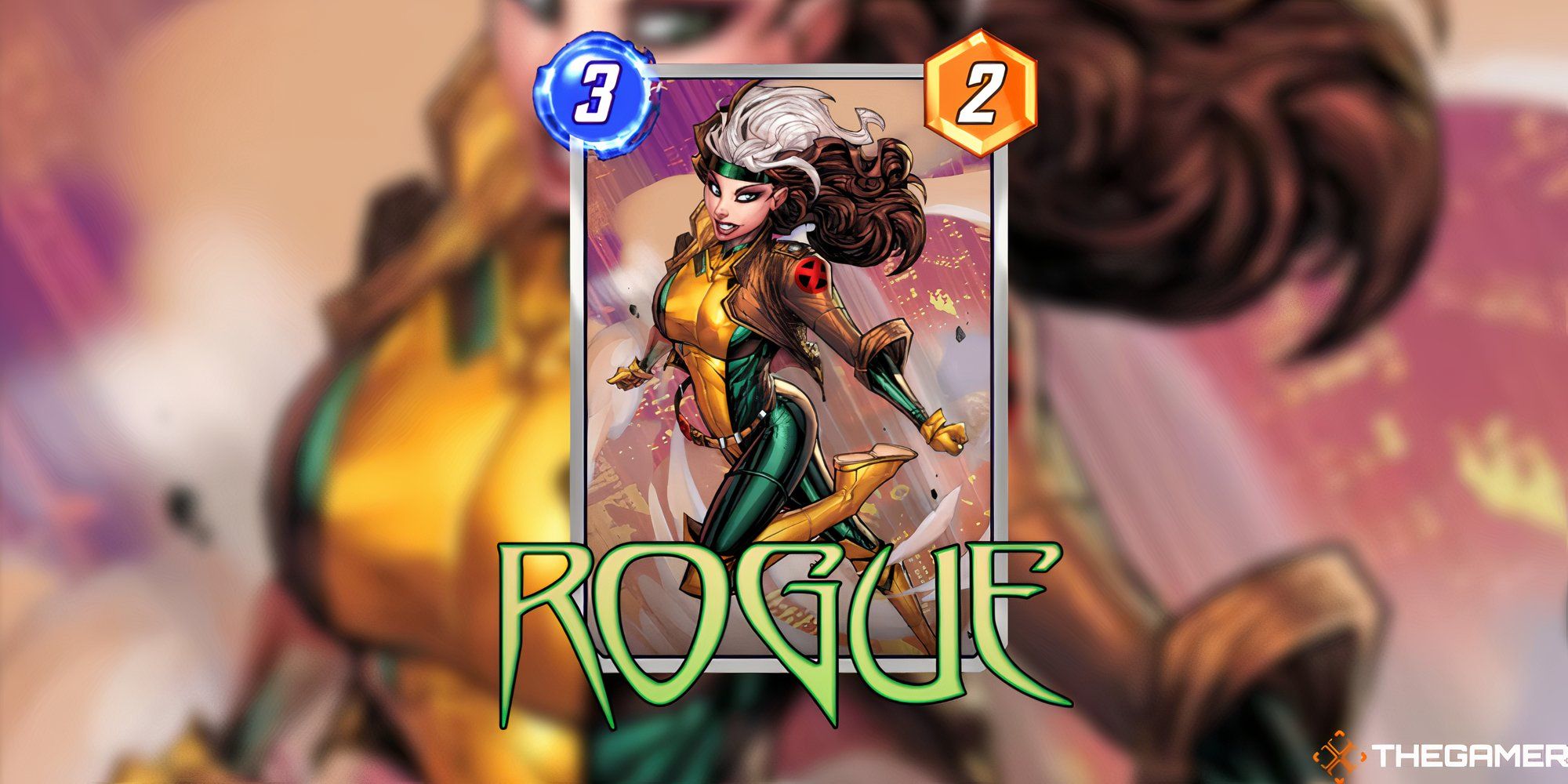 Rogue card in Marvel Snap.