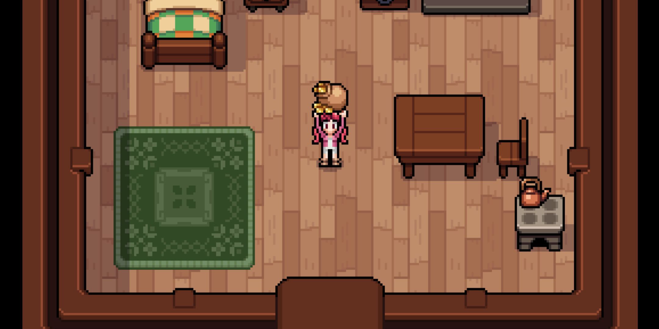 The Player is holding a Purse of Tesserae.