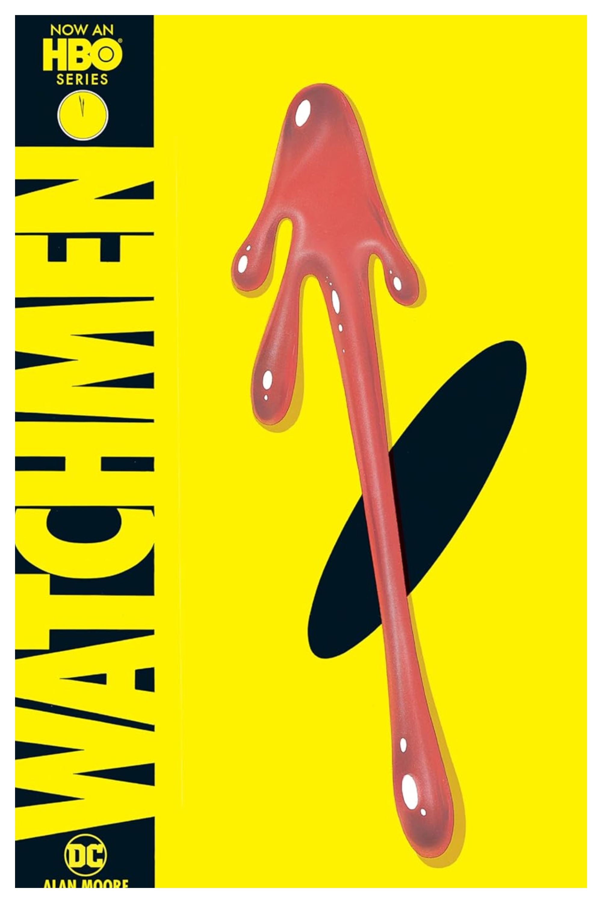 The cover of Alan Moore's graphic novel Watchmen.