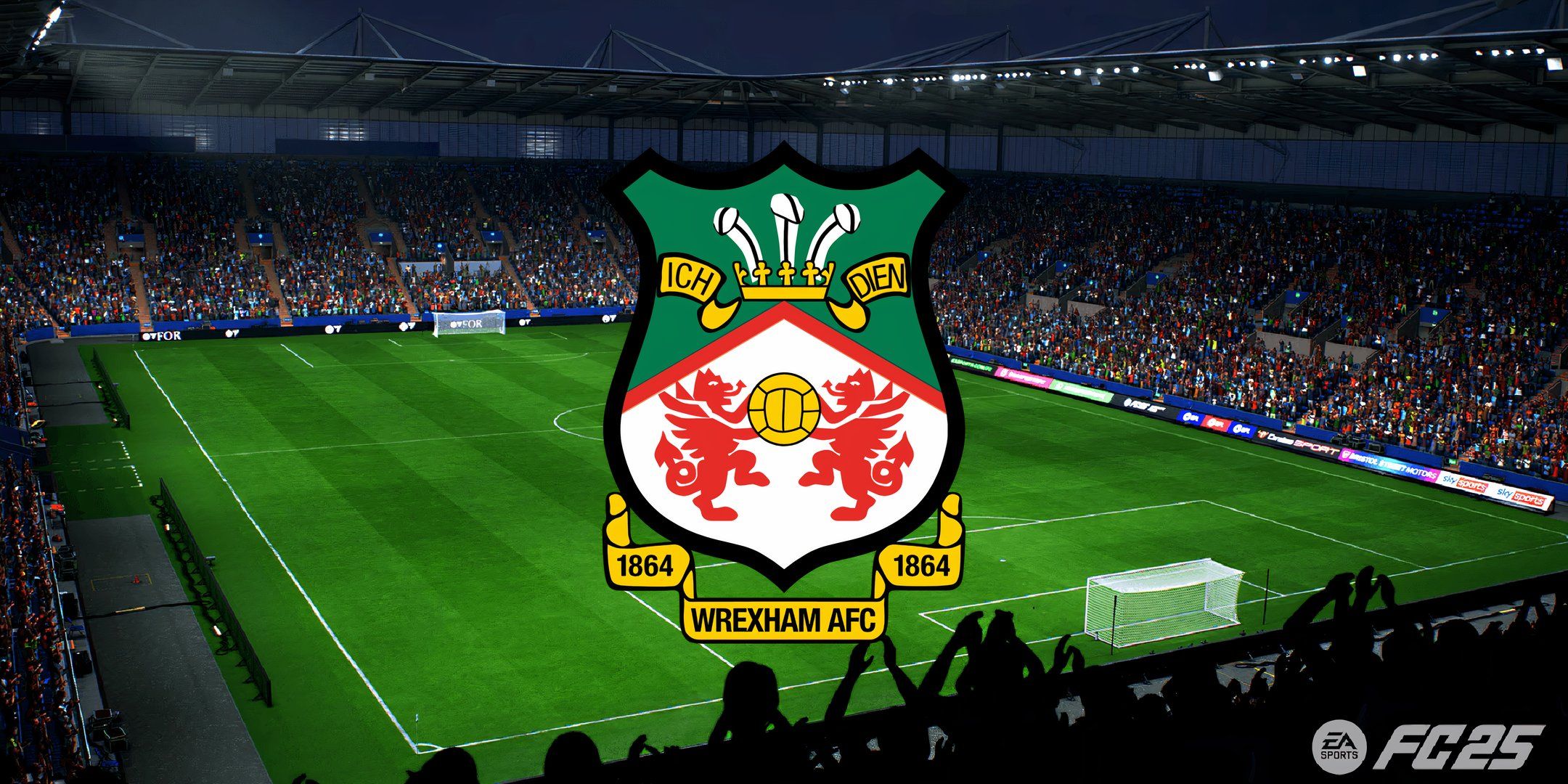 An image of Wrexham AFC in EA Sports FC 25.