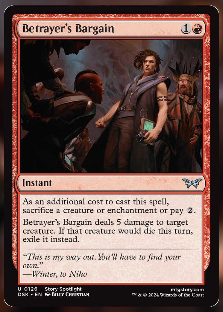 Betrayer's Bargain