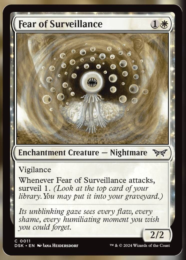 Fear of Survellance