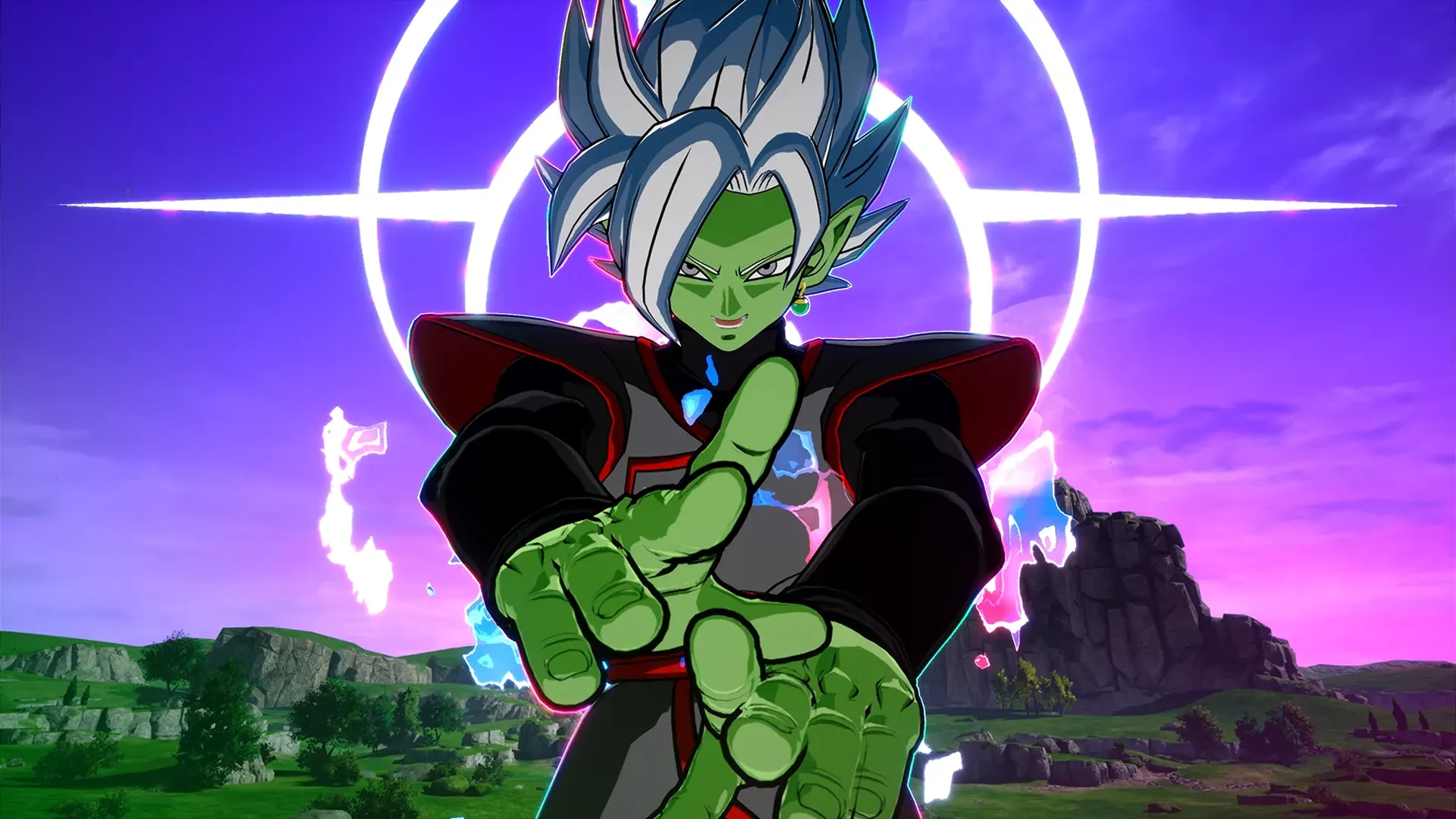 Fused Zamasu in Dragon Ball: Sparking Zero.