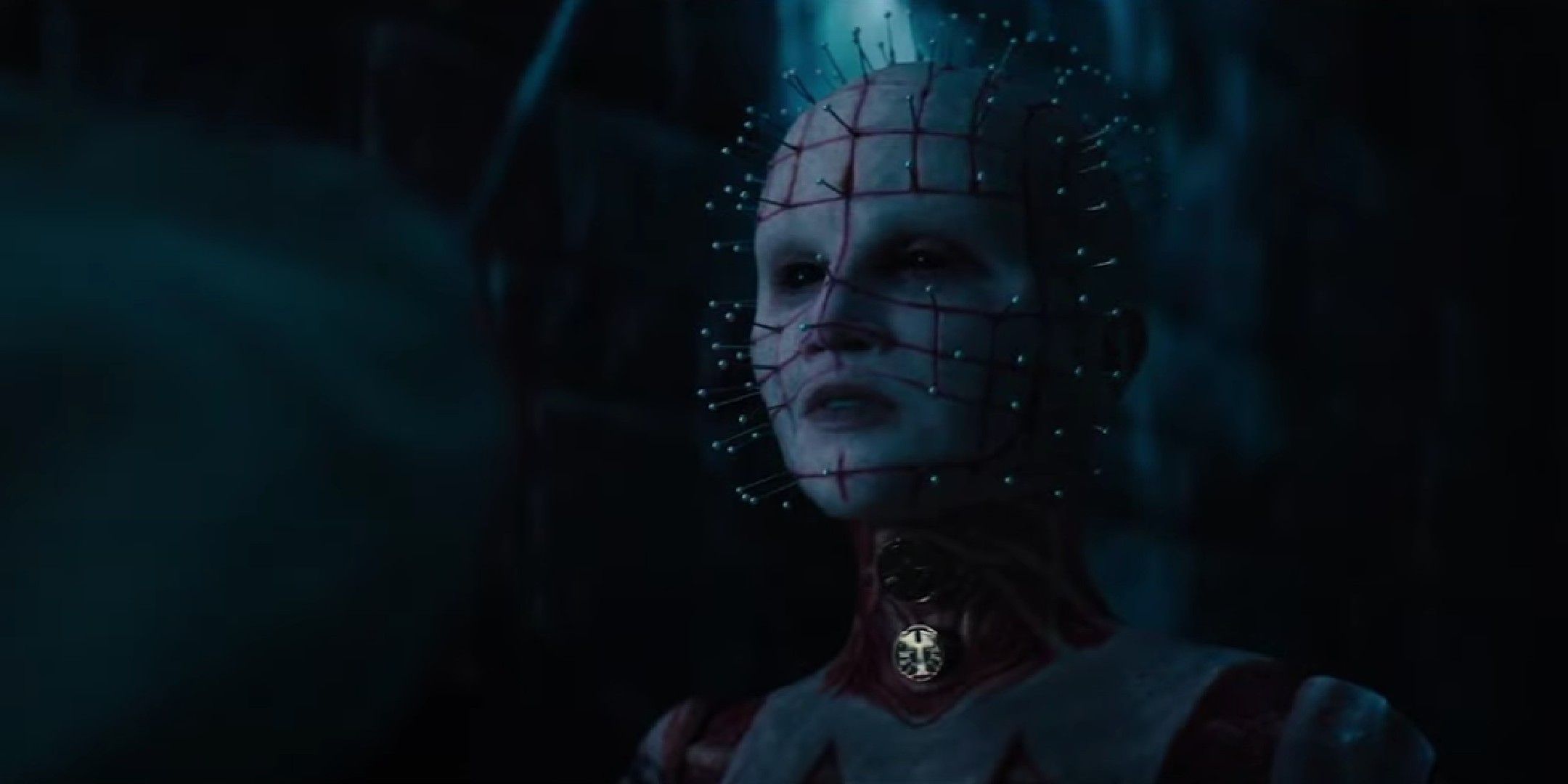 A cenobite from Hellraiser 2022.