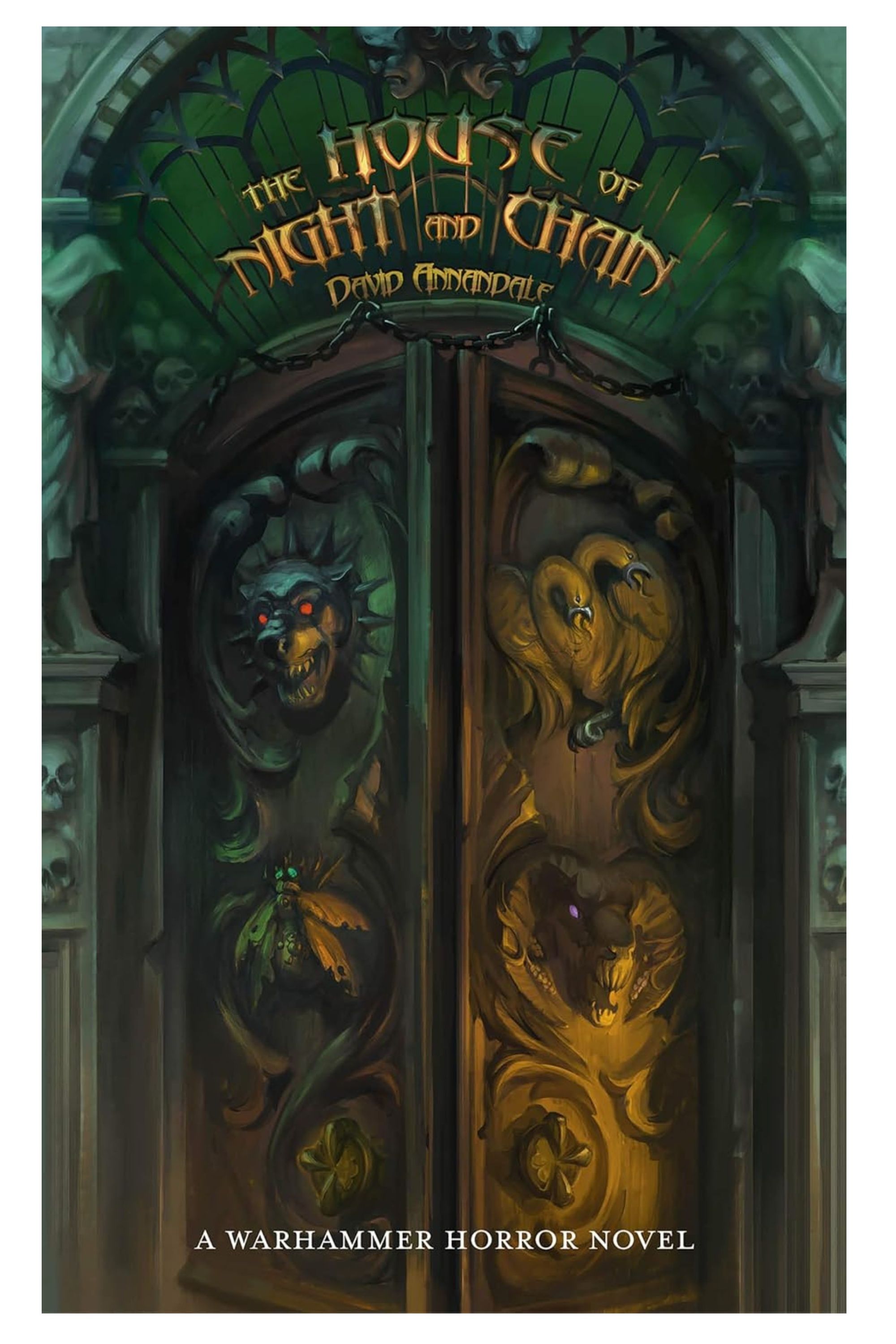 The cover of David Annandale's The House of Night and Chains novel.