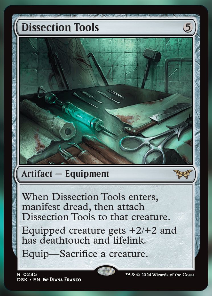 Magic The Gathering Dissection Tools Card.