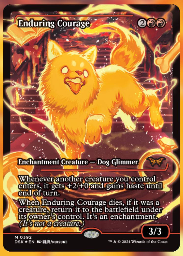 Magic The Gathering Enduring Courage Alt Card 2.
