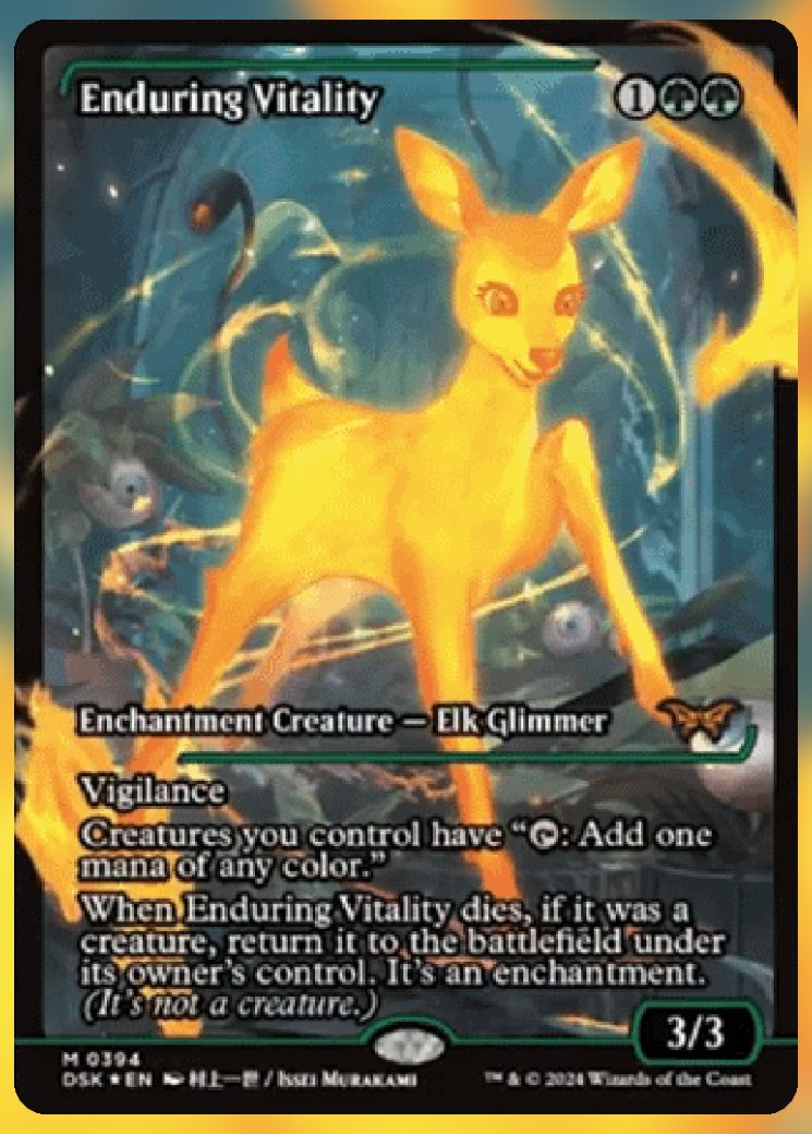 Magic The Gathering Enduring Vitality Alt Card 2.