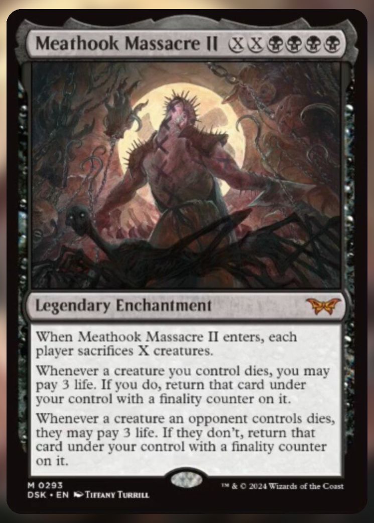 Magic The Gathering Meathook Massacre II Alt Card.