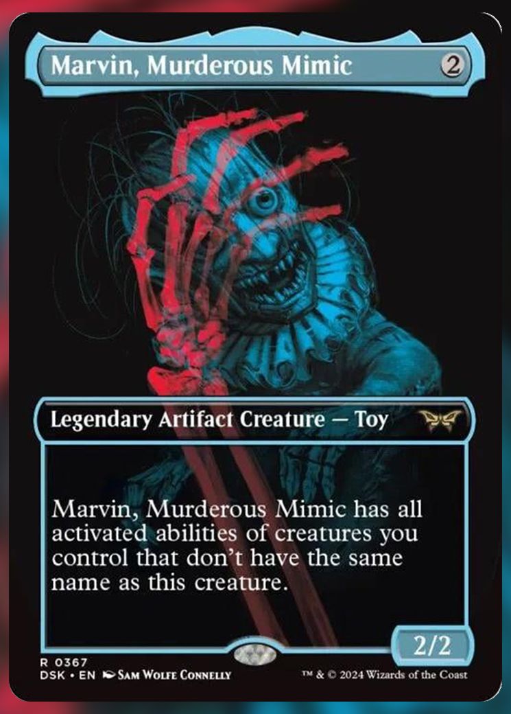 Marvin, Murderous Mimic double exposure