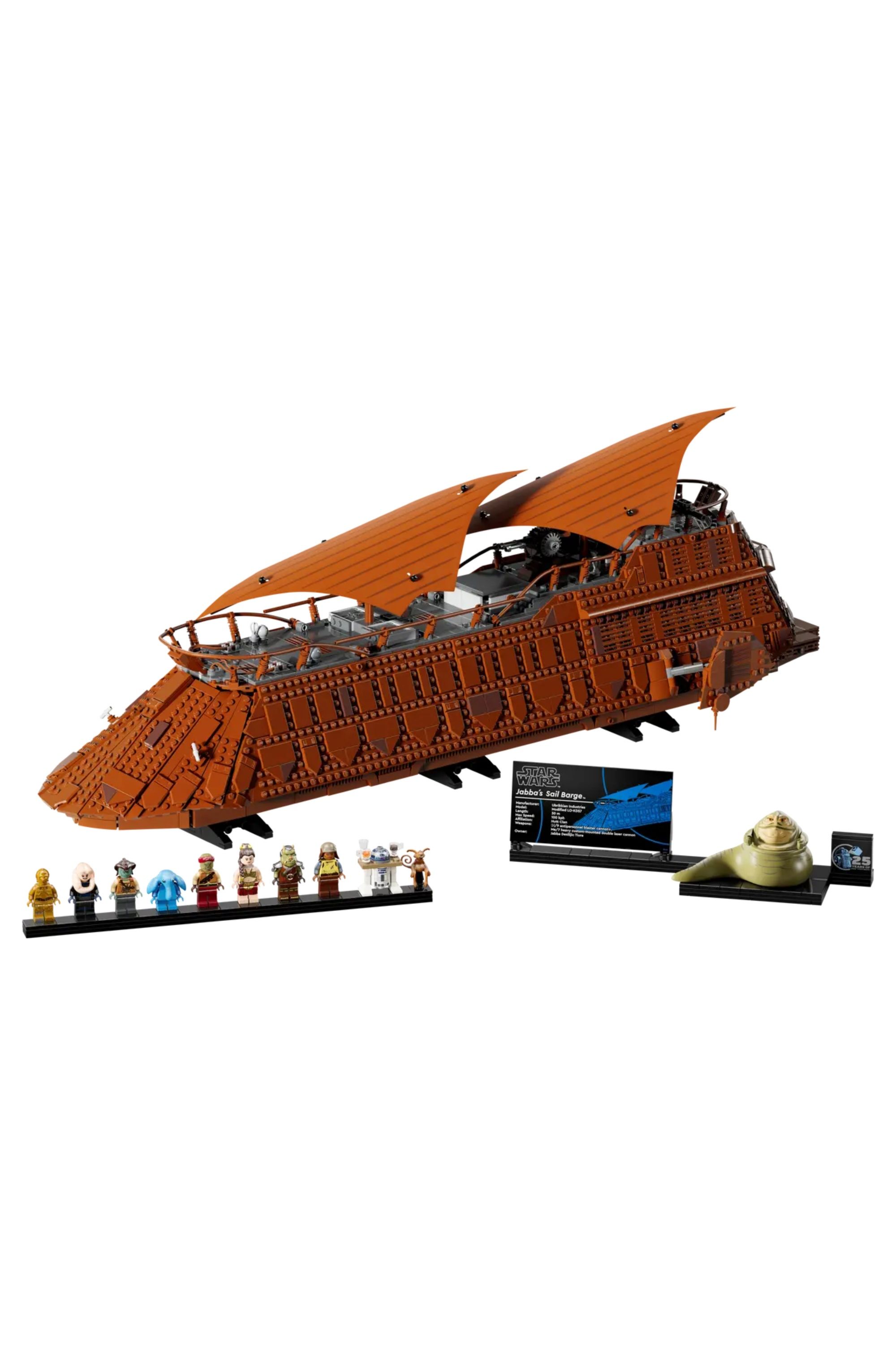 Jabba's Sail Barge Lego Set