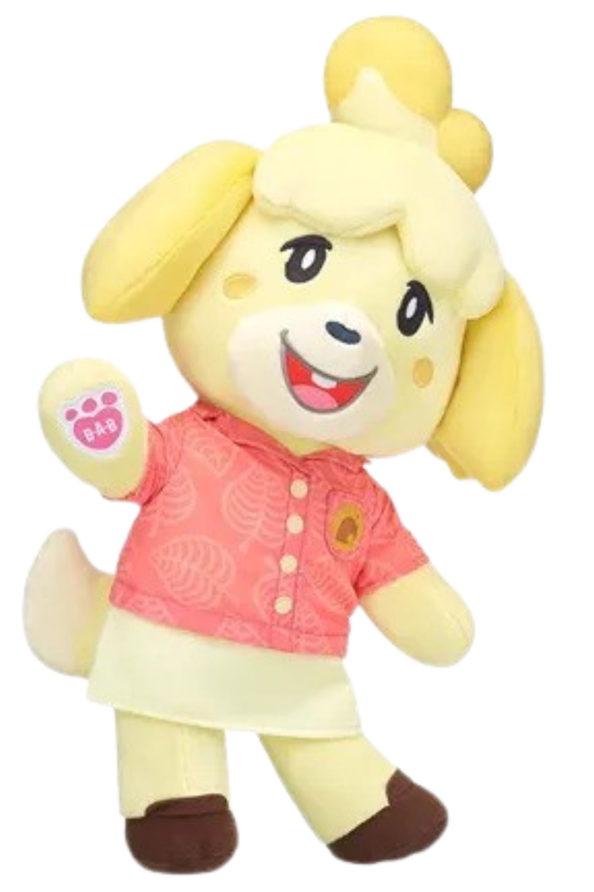 Animal Crossing New Horizons Isabelle Build-A-Bear Plush