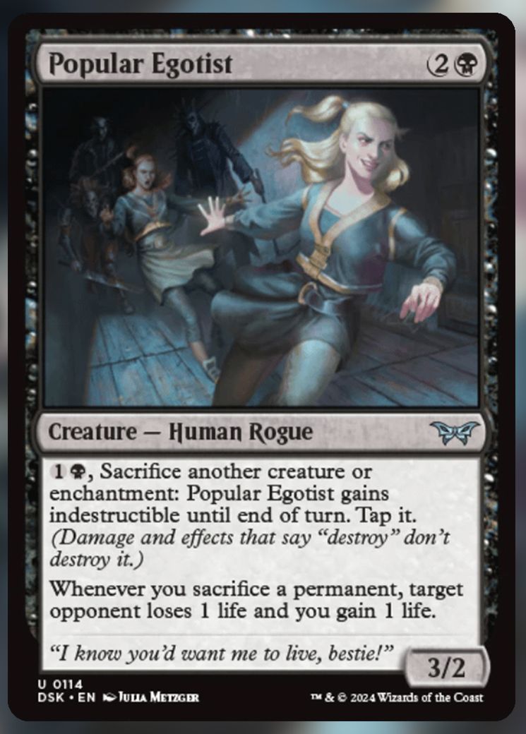Popular Egoist