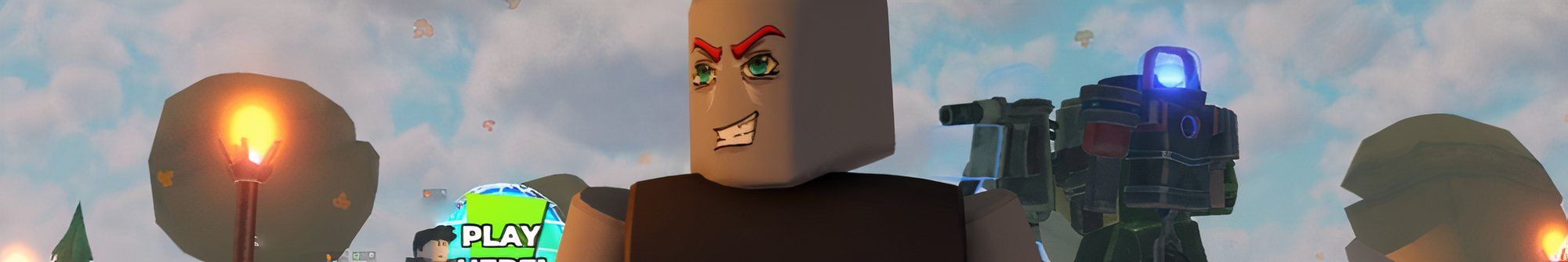 a player in Silly Defense on Roblox