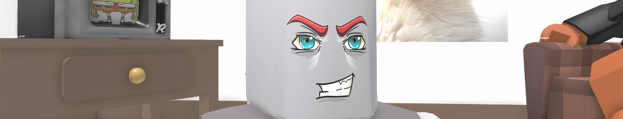 a player in Escape Freaky Party Obby on Roblox