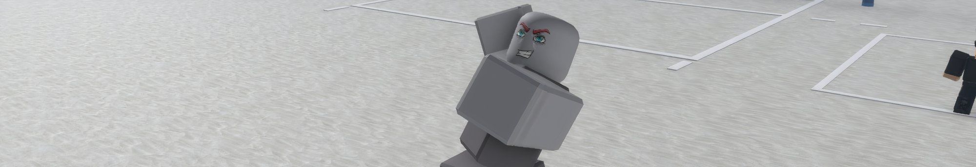 a player in Untitled Volleyball on Roblox