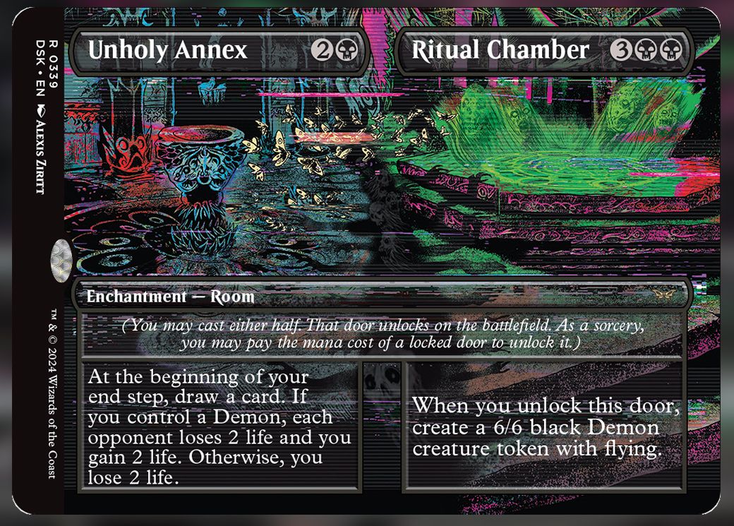 Unholy Annex Ritual Chamber alt-art