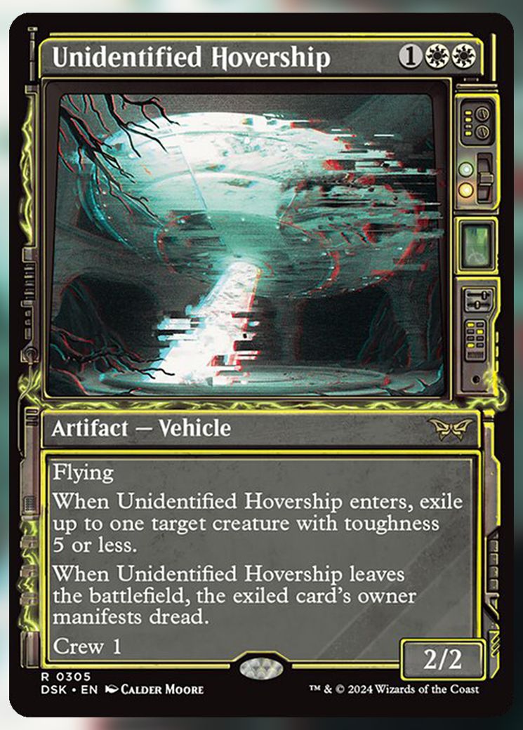 Unidentified Hovership paranormal