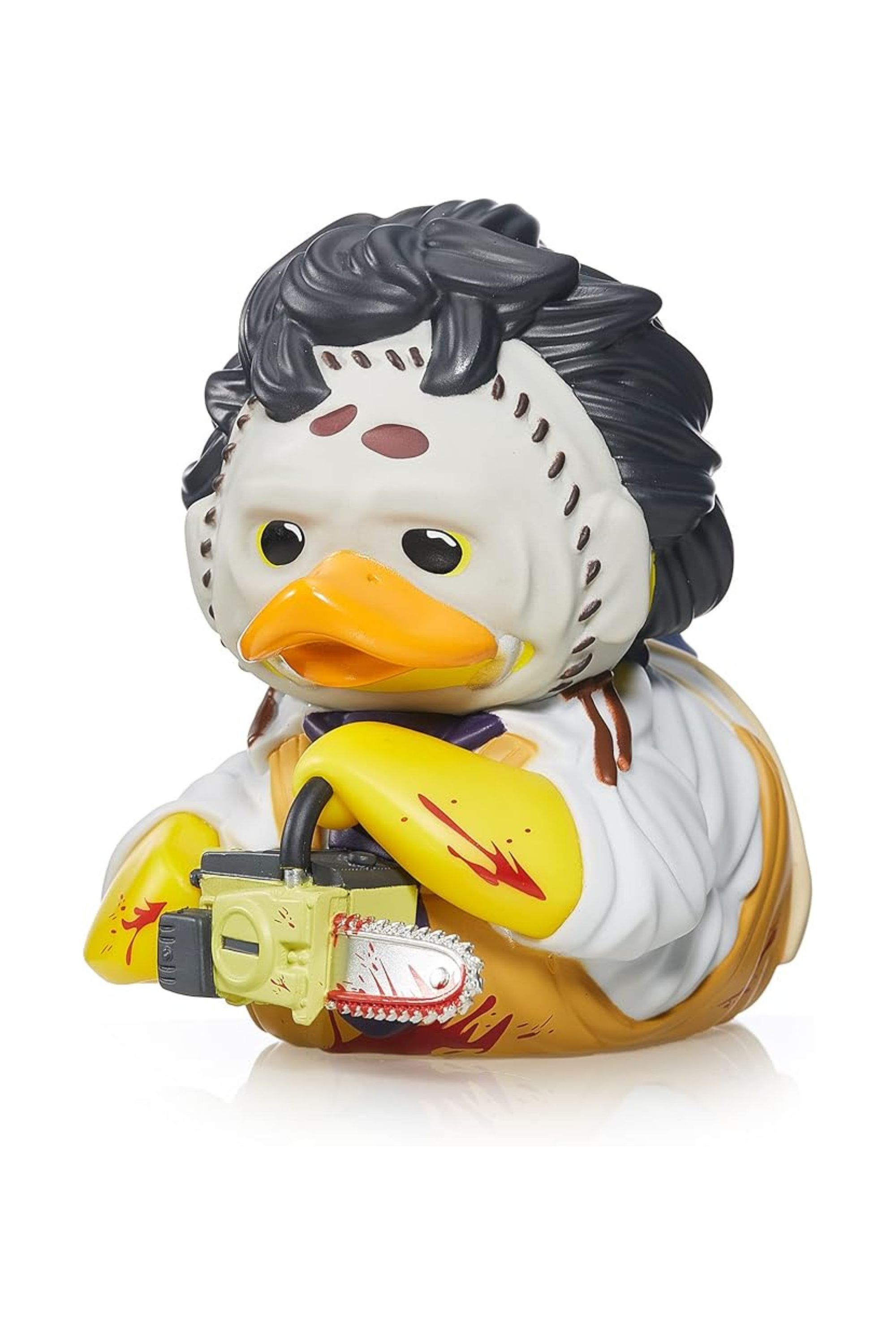 UBBZ Boxed Edition Leatherface Collectible Vinyl Rubber Duck Figure - Official Texas Chainsaw Massacre Merchandise - TV, Movies & Video Games