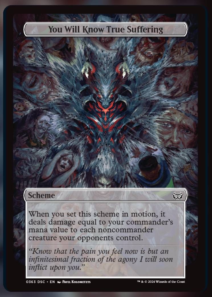 You Will Know True Suffering