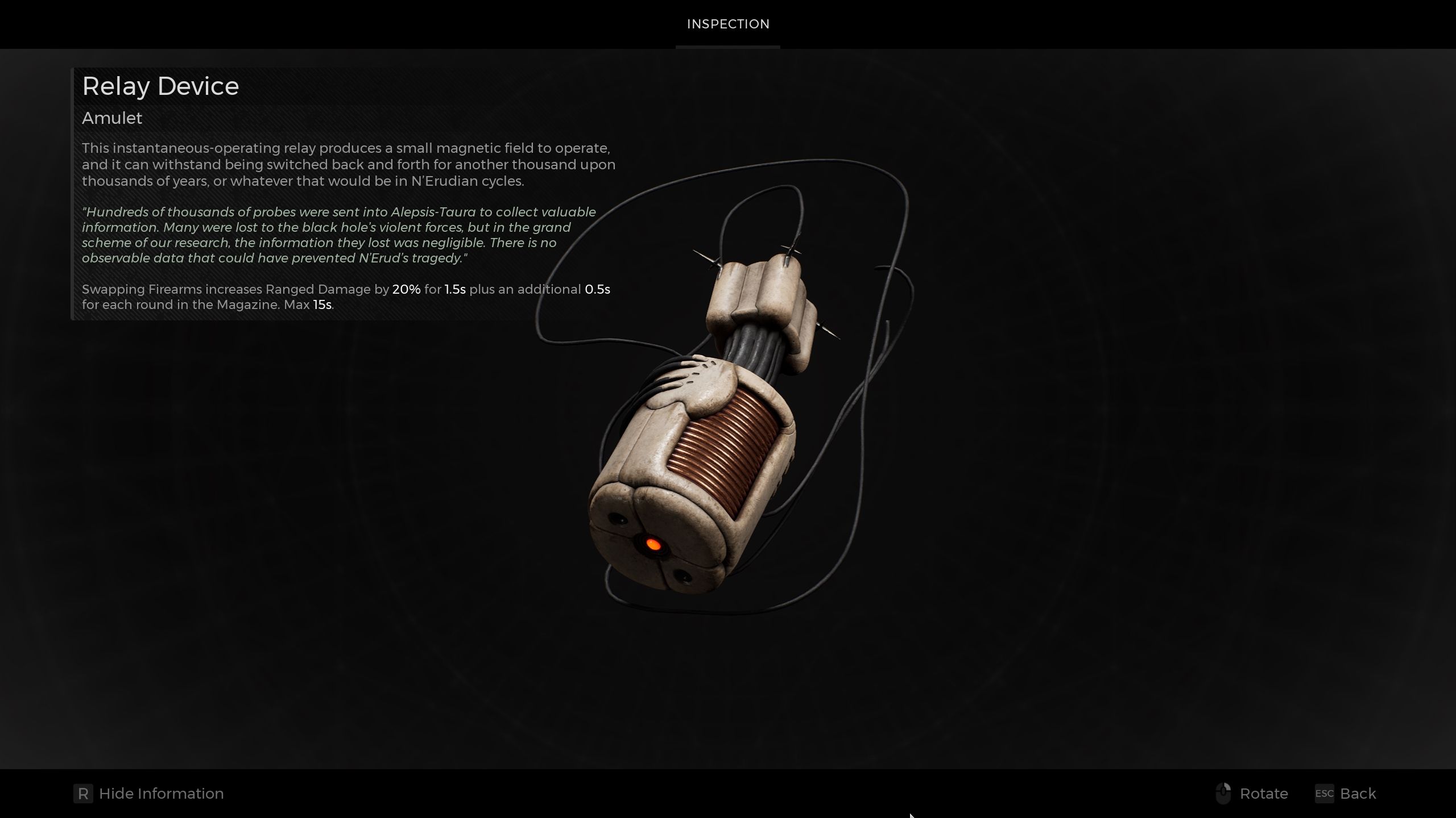 A picture of the Relay device amulet - Remnant 2