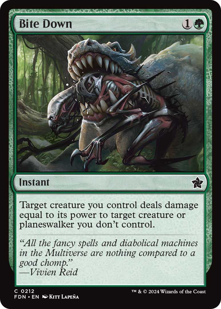 Bite Down from Magic: The Gathering Foundations