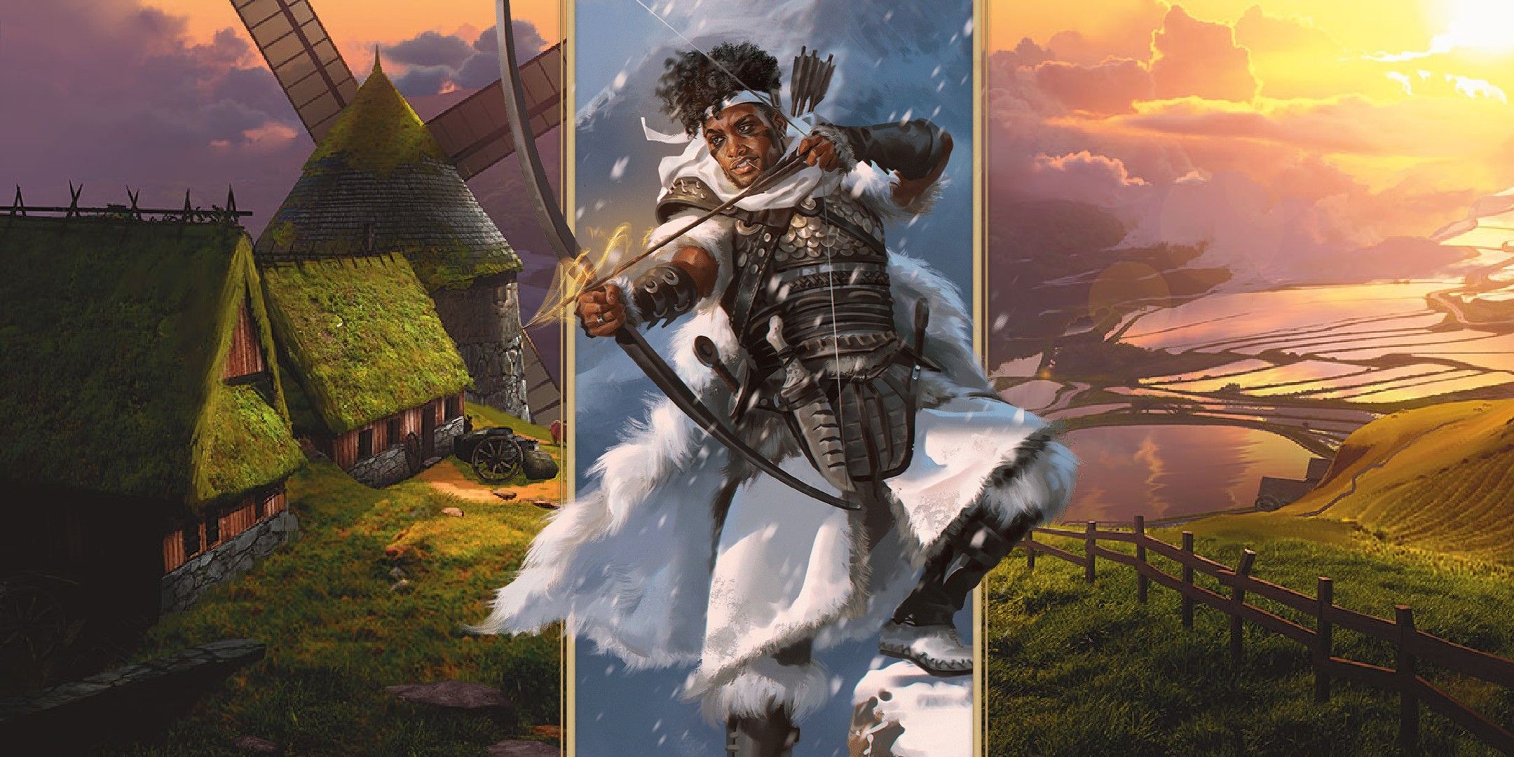 Dungeons & Dragons image showing a ranger.