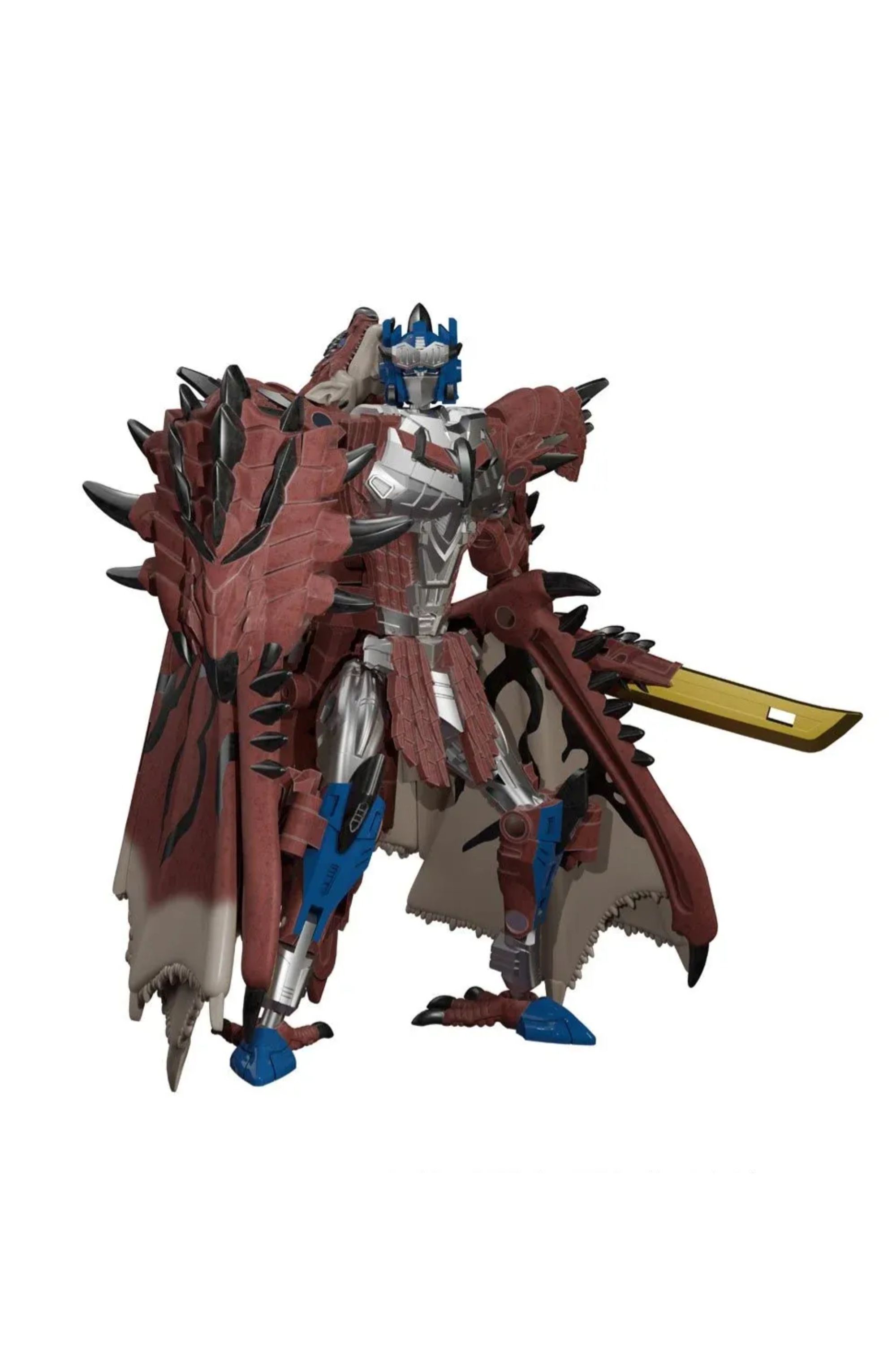 monster hunter x transformers rathalos prime action figure