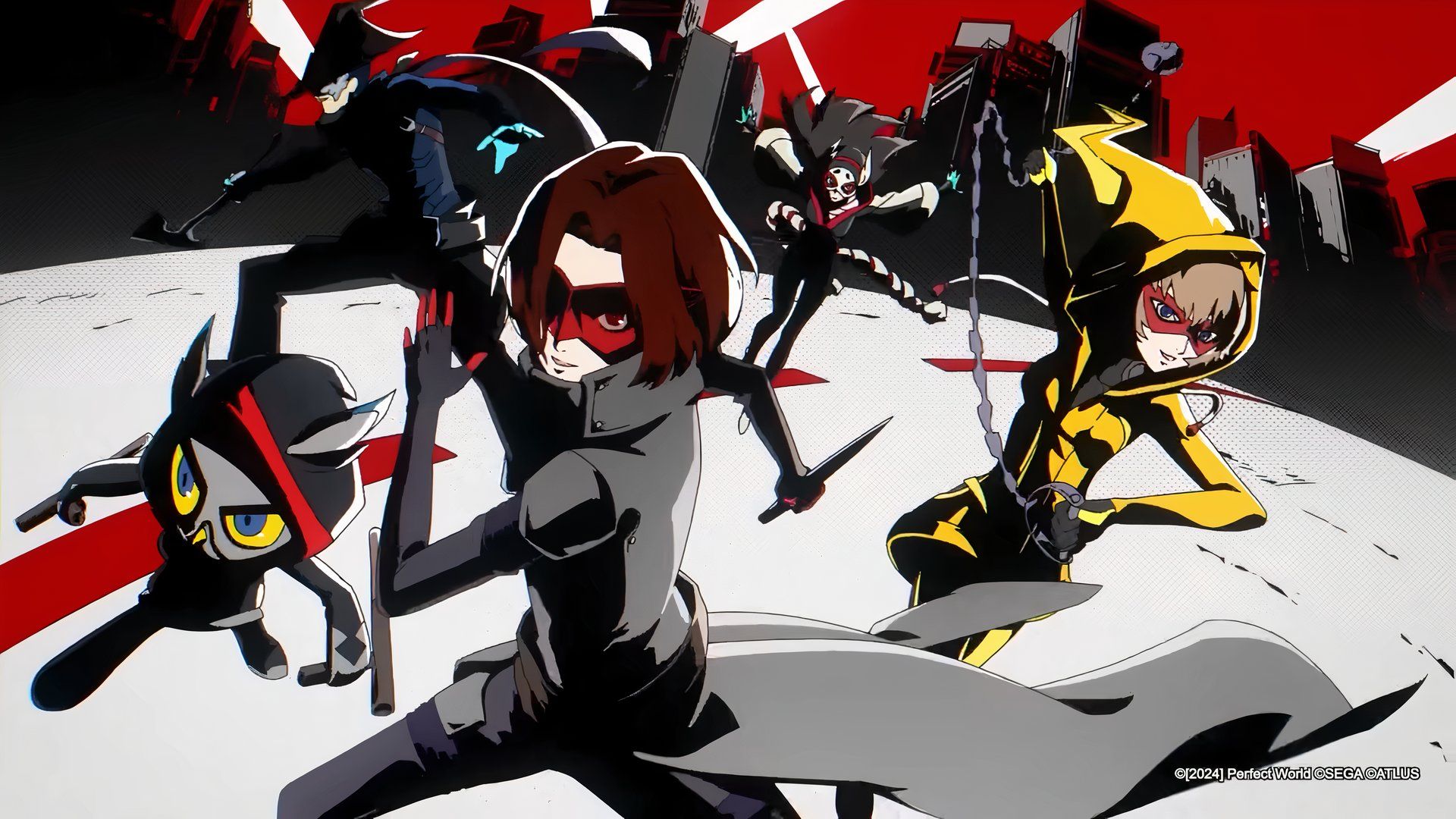 Persona 5_ The Phantom X - Opening Animation new cast of characters