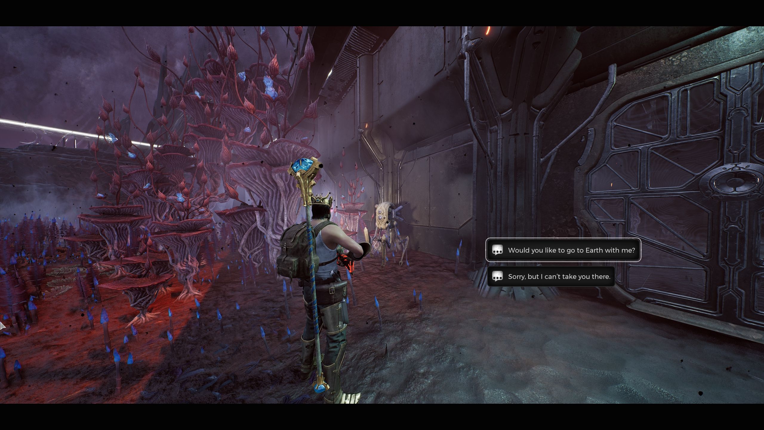 Player is speaking to Spark - Remnant 2