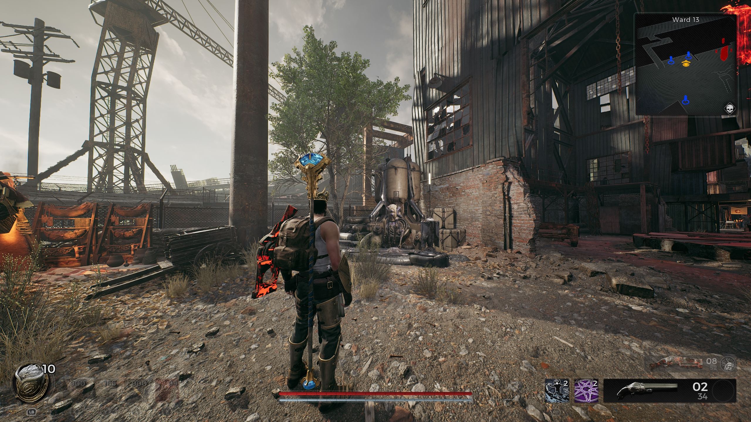 Player is standing in front of Spark station - Remnant 2