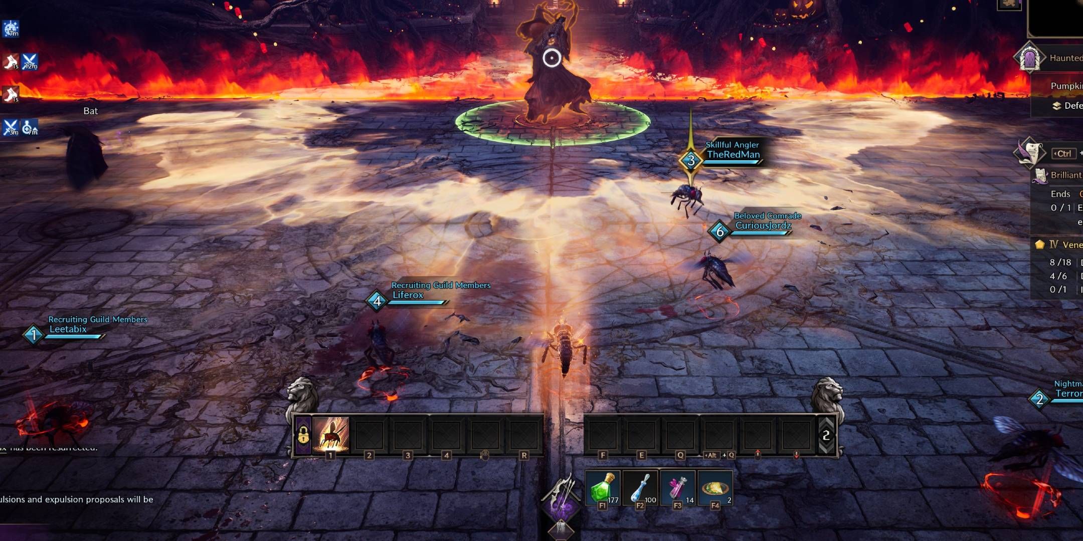 Throne And Liberty Haunted Labyrinth Insect Transformation.