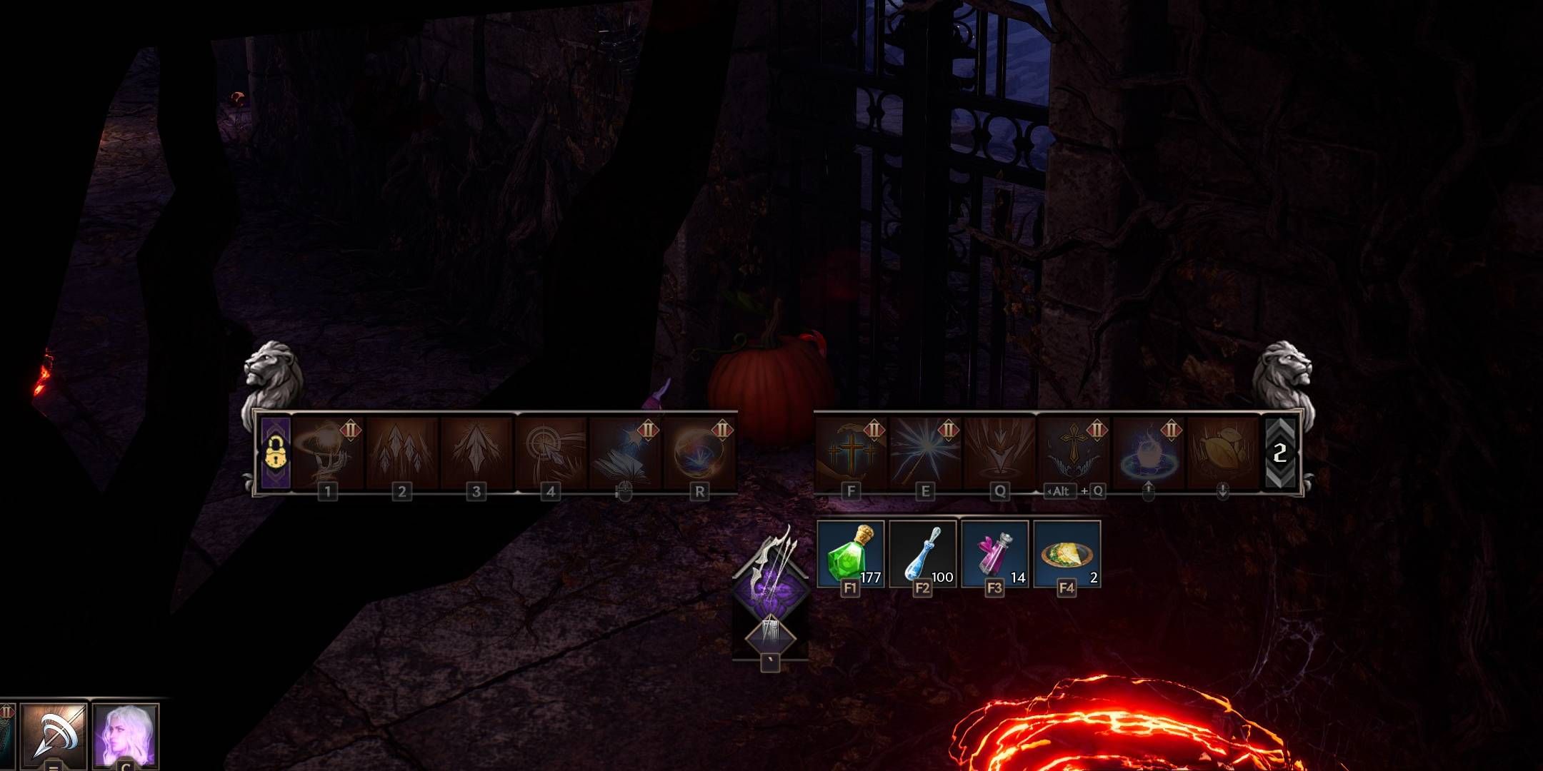 Throne And Liberty Haunted Labyrinth Pumpking Ride. (1)
