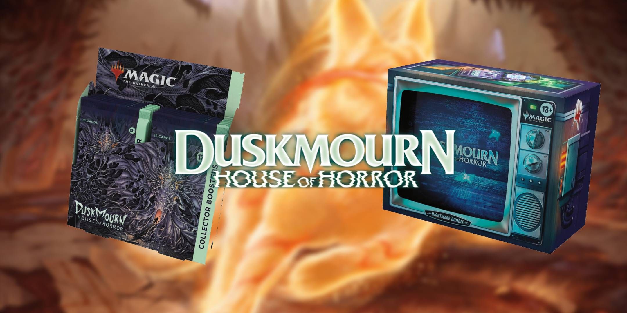 Two of the best things to buy from Magic the Gathering's Duskmourn House Of Horrors Set.