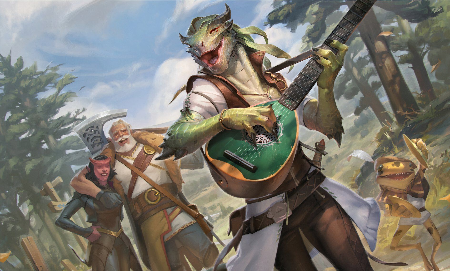 Wandering Troubadour by Rudy Siswanto