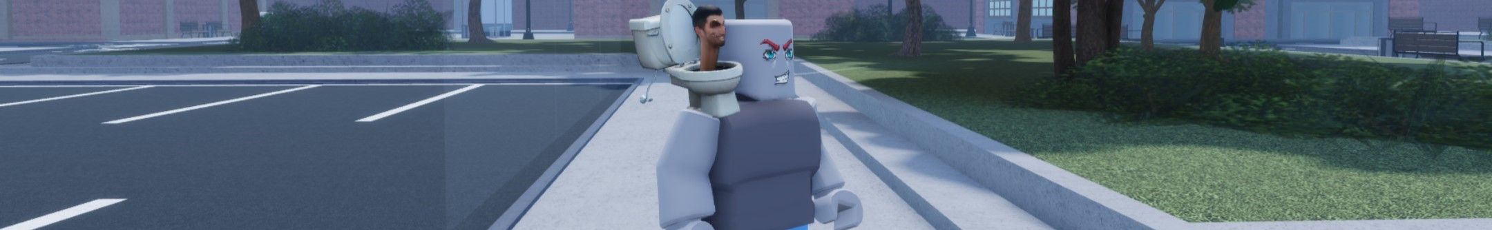 a player in  Skibidi Battlegrounds on Roblox