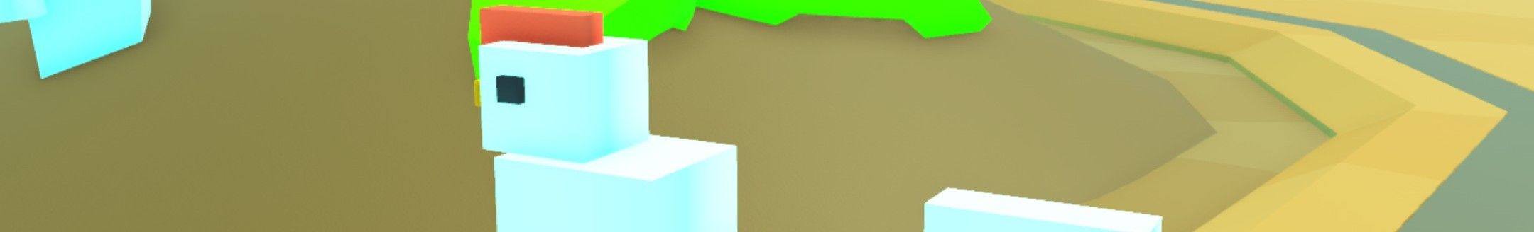 a character in Cross Road Simulator on Roblox 