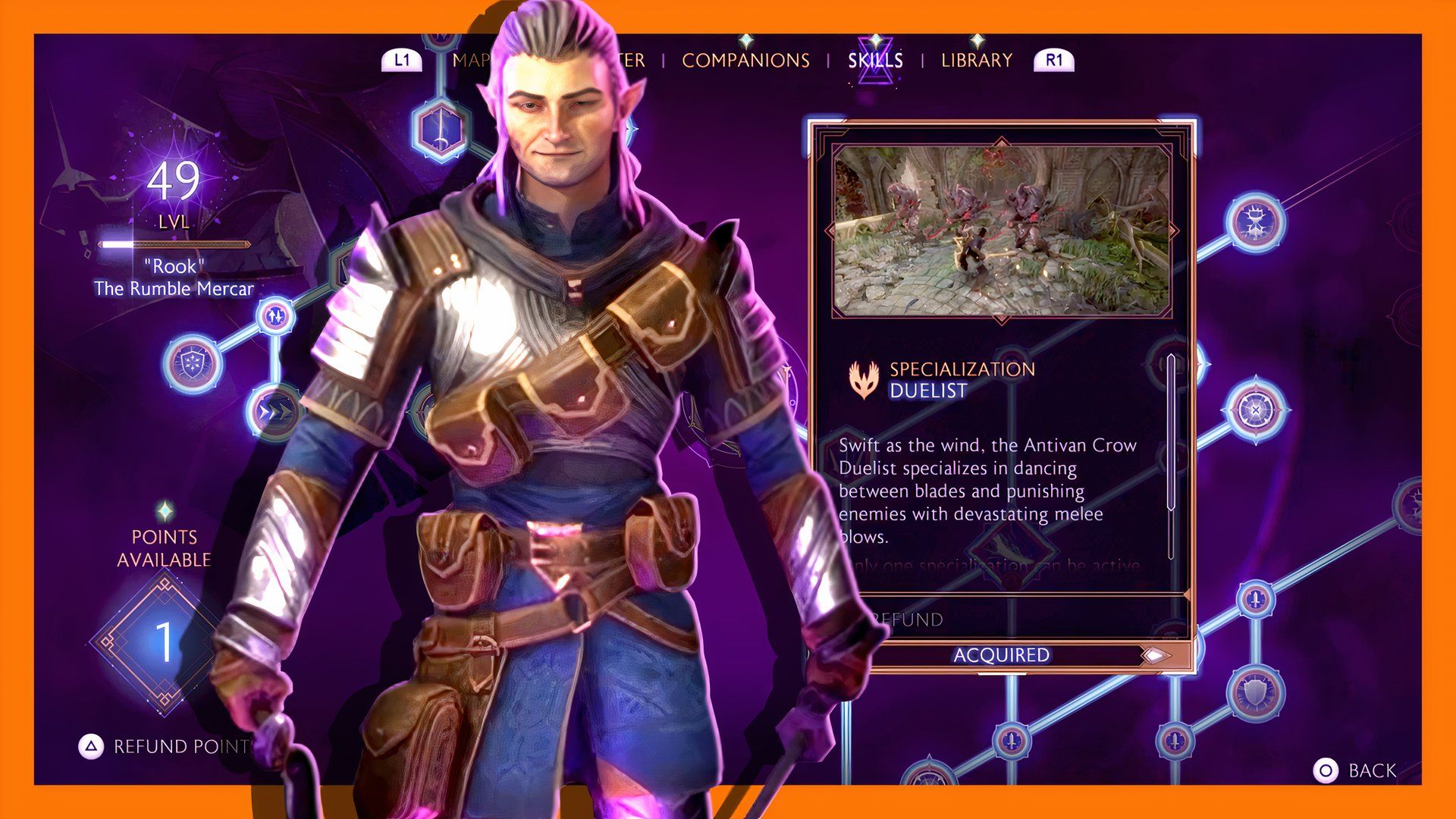 10-Dragon Age The Veilguard Best Skills for a Duelist Rogue
