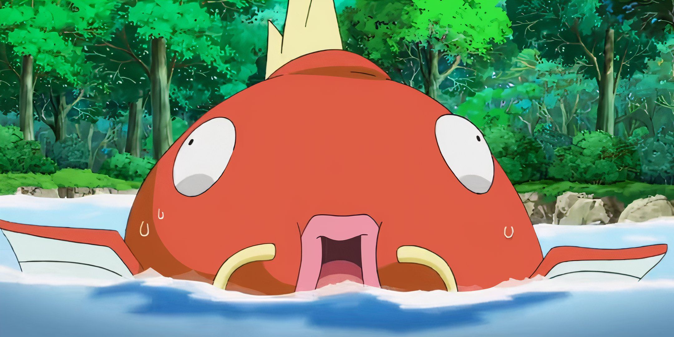fat magikarp poking out of the water