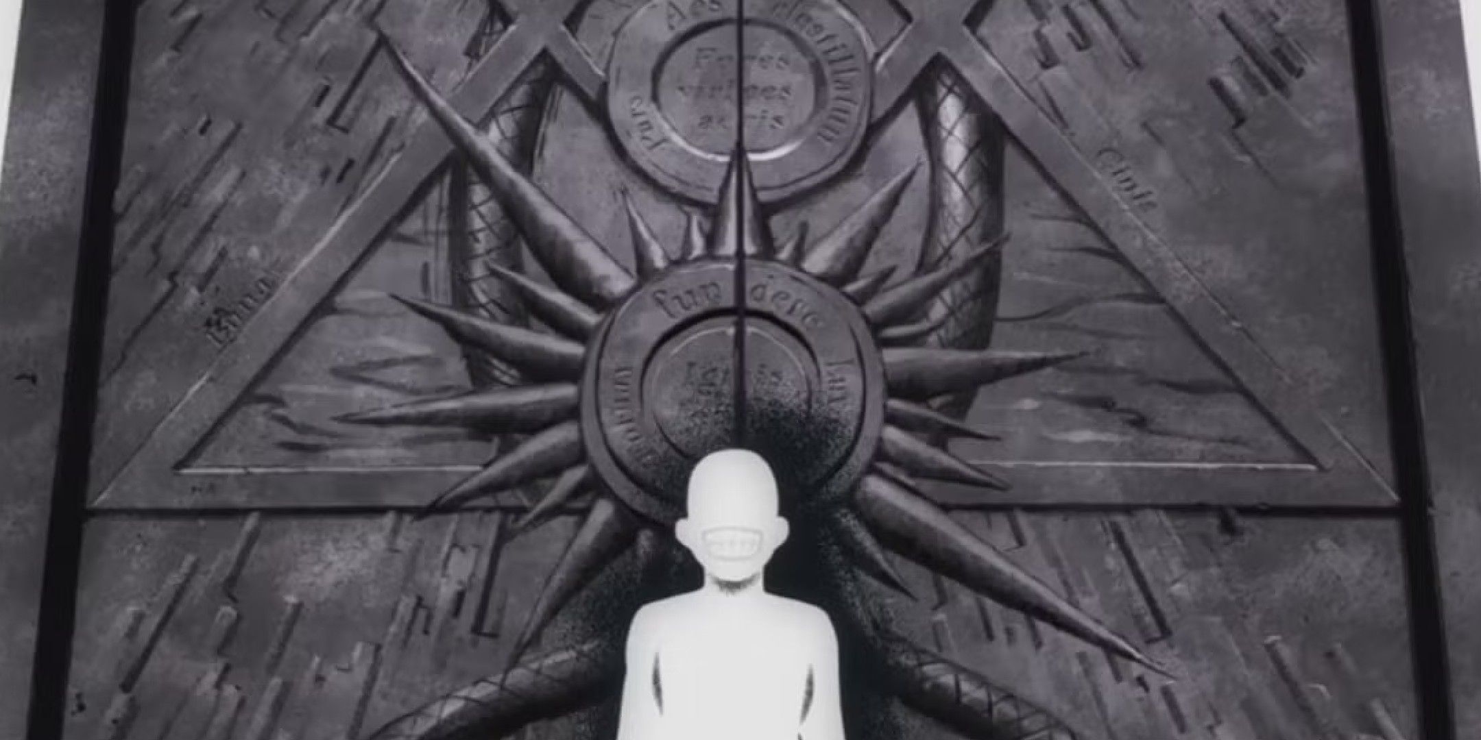 Full Metal Alchemist Brotherhood image showing Truth and the door behind it.