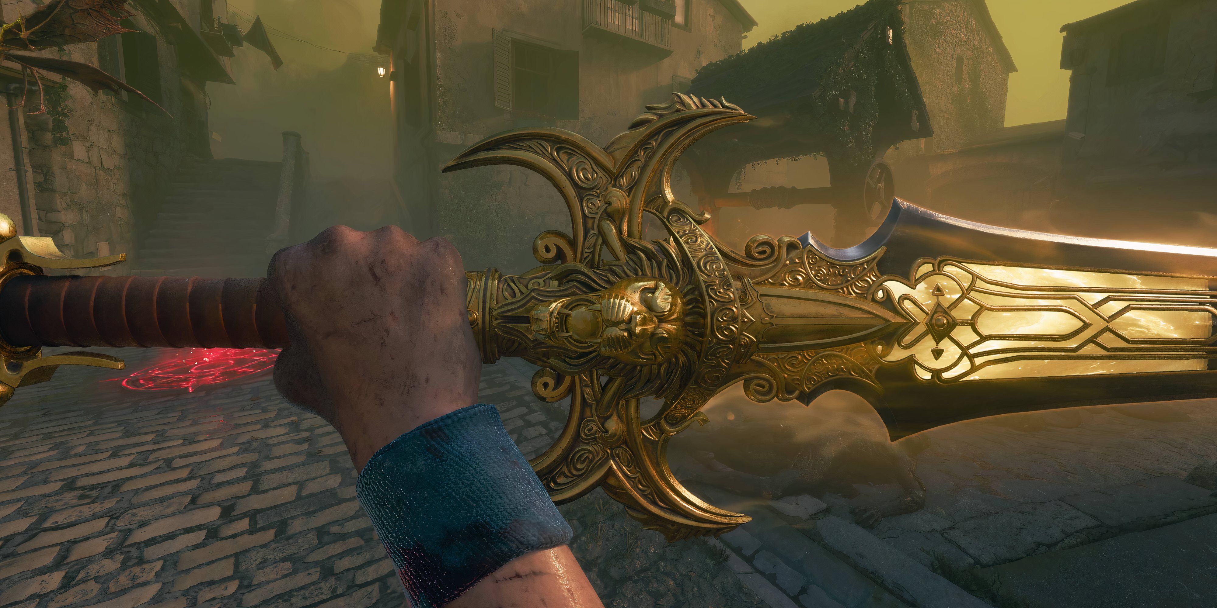 Player holding the Solais sword - bo6