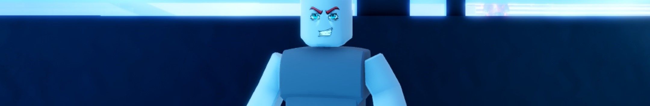a player in Anime Realms on Roblox