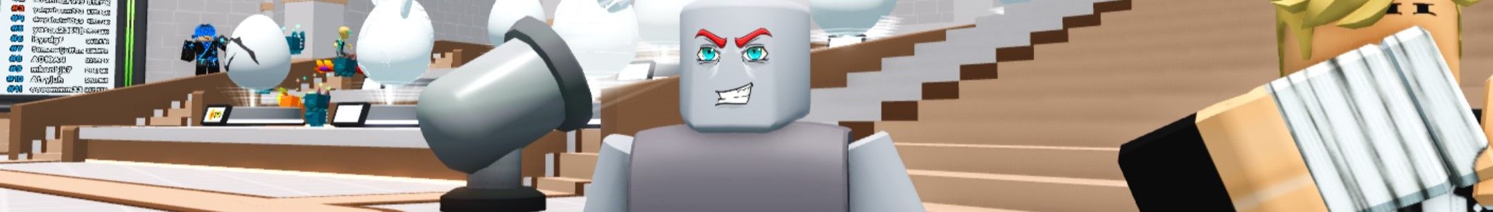a player in Avatar Fighting Simulator on Roblox 